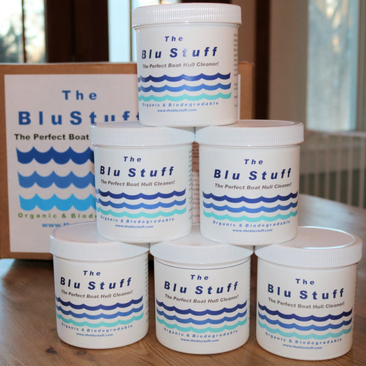 The Blu Stuff Boat Cleaner Case 12 x 1 lb. Jar -  Wholesale